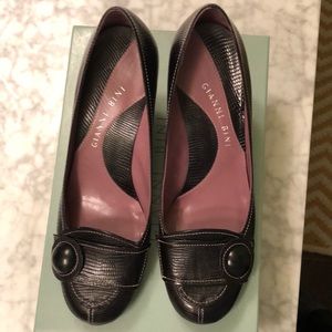 EUC Gianni Bini Black Bonnie Heels